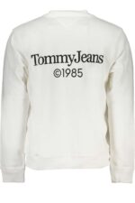 TOMMY HILFIGER MEN'S WHITE ZIPLESS SWEATSHIRT - Image 2