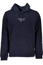 TOMMY HILFIGER MEN'S BLUE ZIPLESS SWEATSHIRT