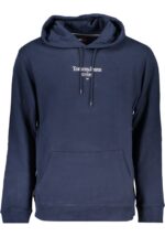 TOMMY HILFIGER MEN'S BLUE ZIPLESS SWEATSHIRT