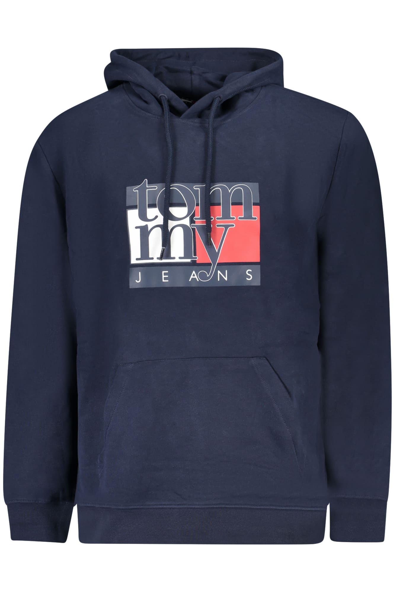 tommyhilfigerfelpasenzazipuomoblu_1 TOMMY HILFIGER MEN'S BLUE ZIP-UP SWEATSHIRT - Image 1