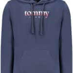 TOMMY HILFIGER MEN'S BLUE ZIP-UP SWEATSHIRT