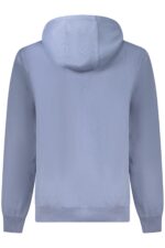 TOMMY HILFIGER MEN'S BLUE ZIP-UP SWEATSHIRT - Image 3