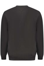 TOMMY HILFIGER MEN'S BLACK ZIP-UP SWEATSHIRT - Image 2