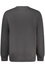 TOMMY HILFIGER MEN'S BLACK ZIP-UP SWEATSHIRT - Image 2