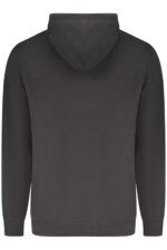 TOMMY HILFIGER MEN'S BLACK ZIP-UP SWEATSHIRT - Image 2