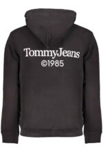 TOMMY HILFIGER MEN'S BLACK ZIPLESS SWEATSHIRT - Image 2