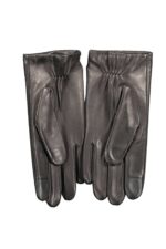 TOMMY HILFIGER MEN'S BLACK GLOVES - Image 2