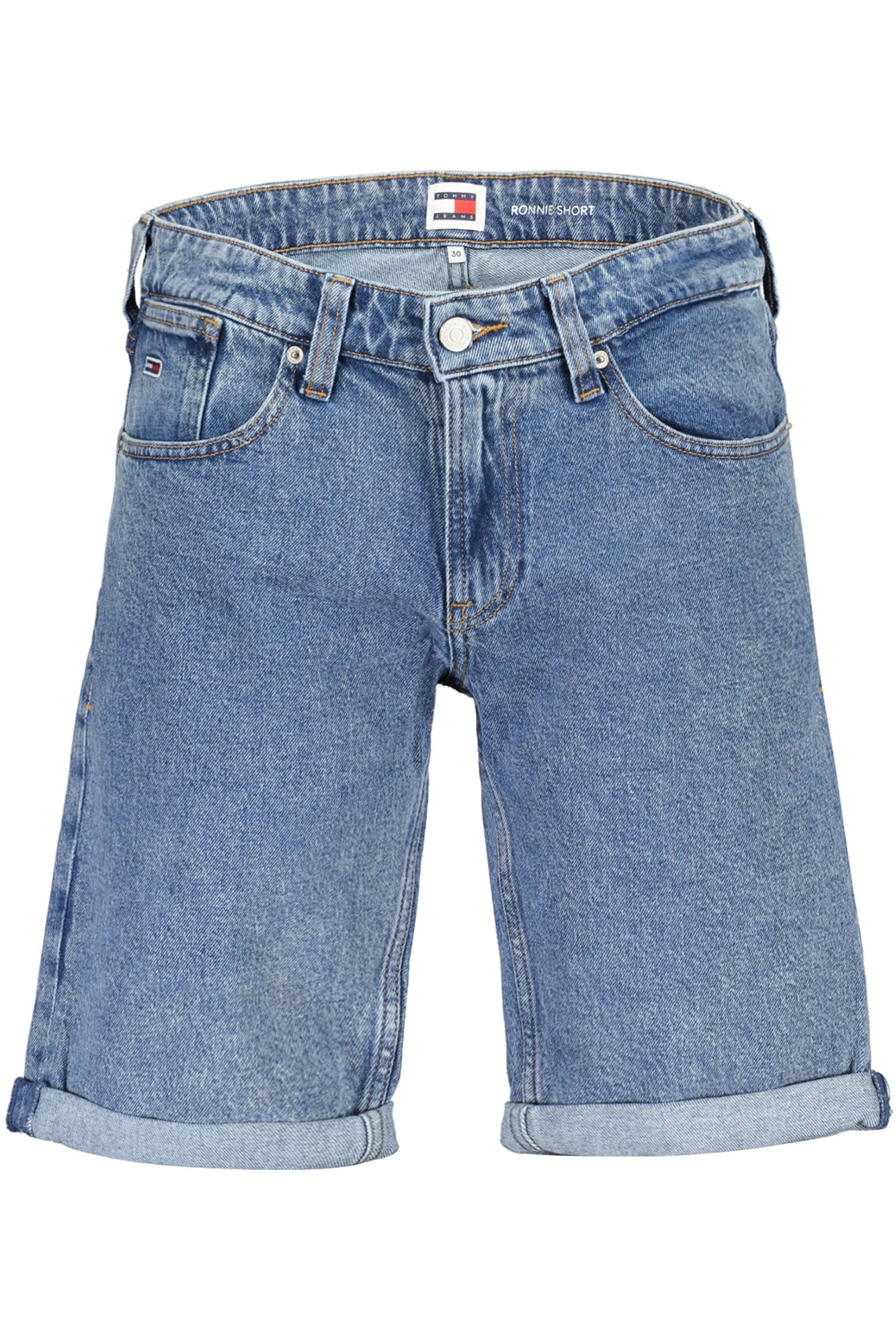 tommyhilfigerjeansshortuomoblu_1 TOMMY HILFIGER JEANS SHORT MEN BLUE - Image 1