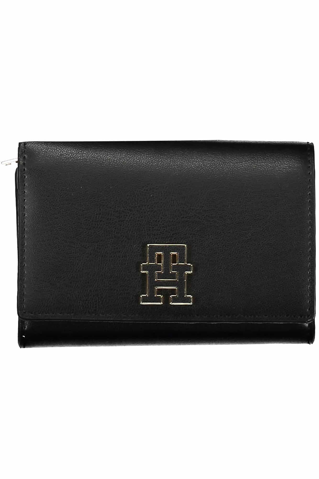 tommyhilfigerportafogliodonnanero_1 TOMMY HILFIGER WOMEN'S WALLET BLACK - Image 1