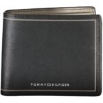 TOMMY HILFIGER MEN'S WALLET BLACK