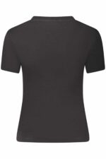 TOMMY HILFIGER WOMEN'S SHORT-SLEEVE T-SHIRT BLACK - Image 2