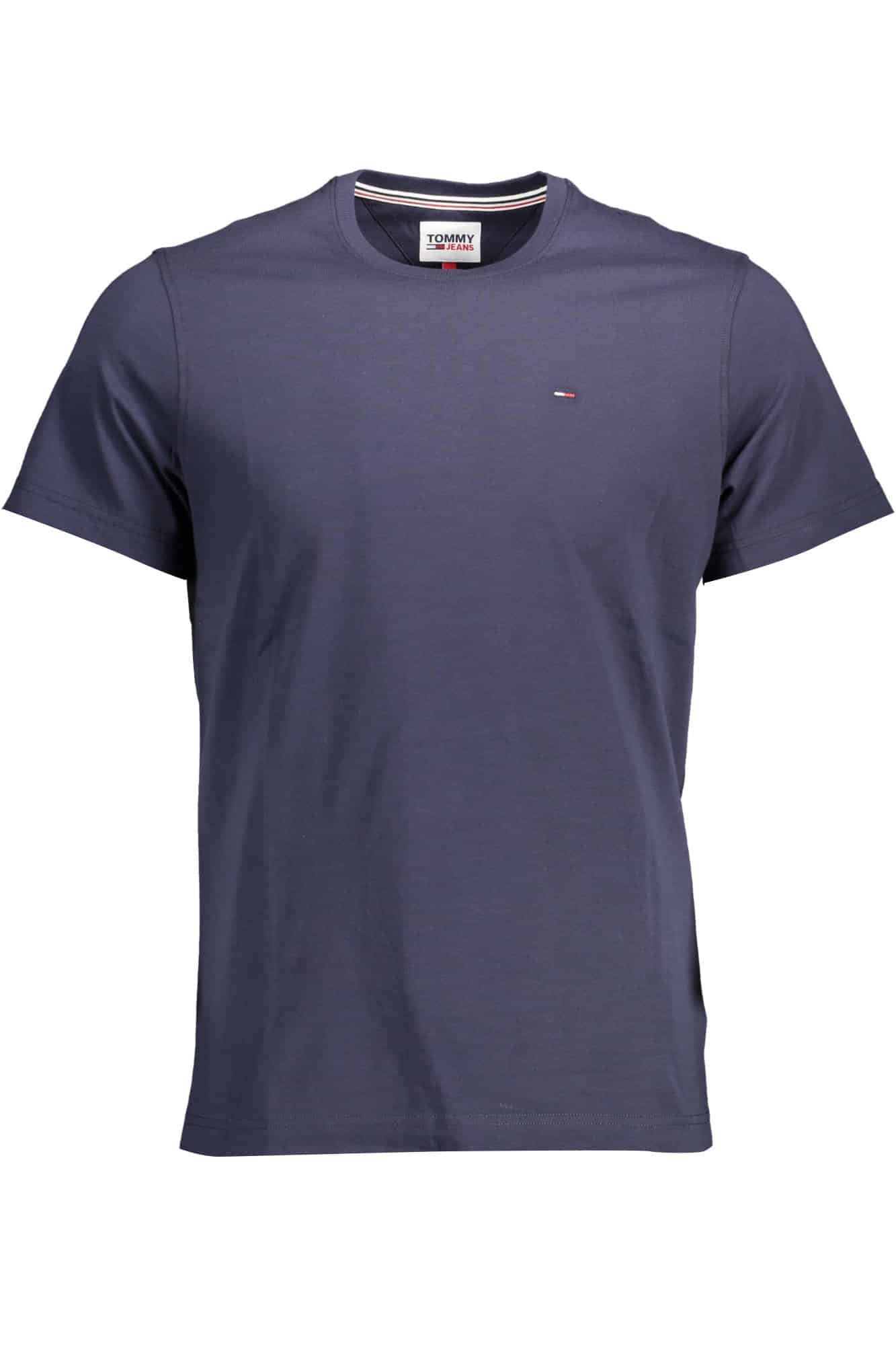 tommyhilfigert-shirtmanichecorteuomoblu_1 TOMMY HILFIGER MEN'S SHORT SLEEVED T-SHIRT BLUE - Image 1