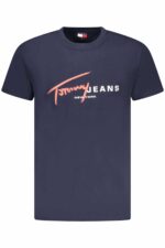 TOMMY HILFIGER MEN'S SHORT SLEEVE T-SHIRT BLUE