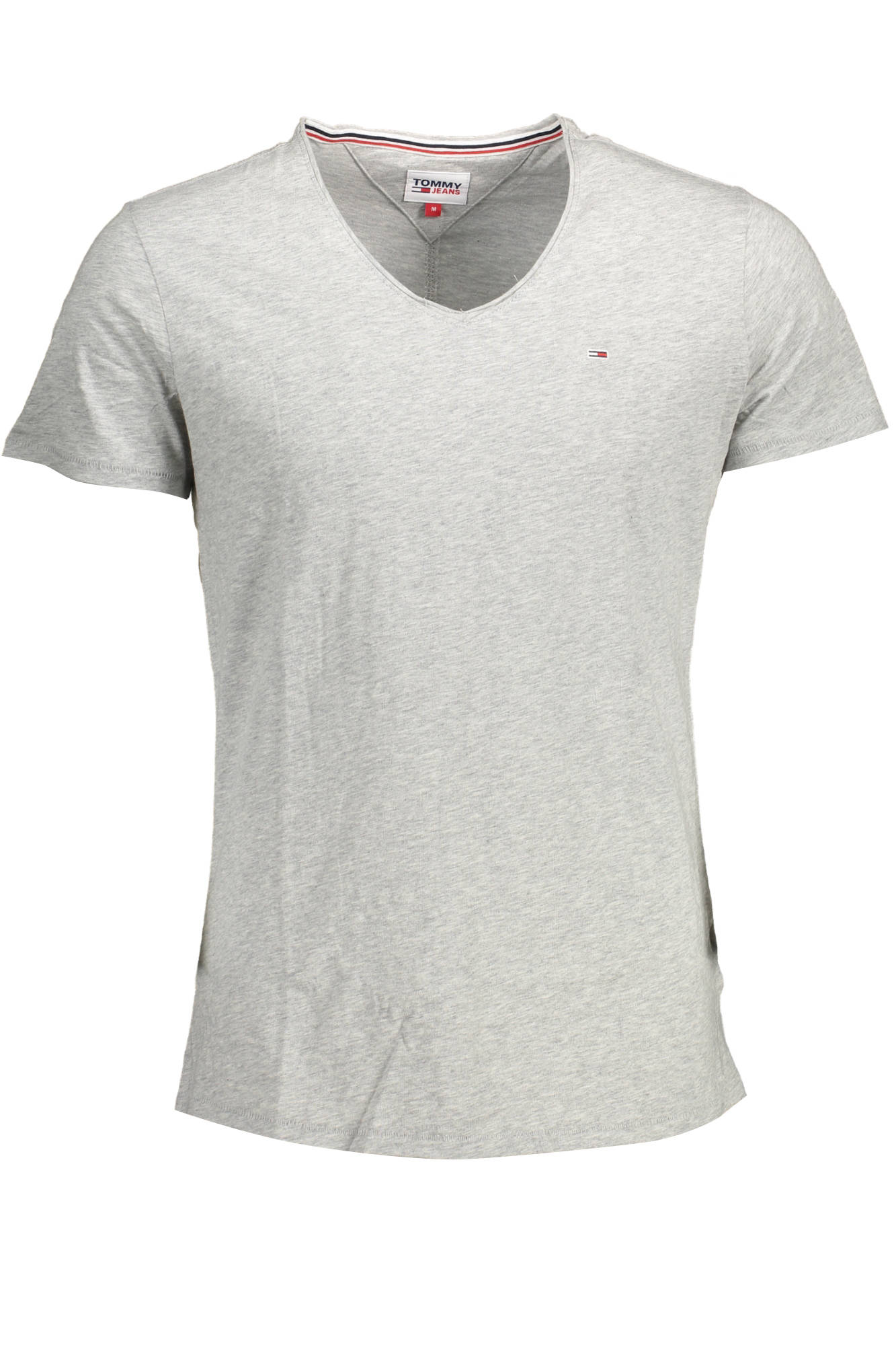 tommyhilfigert-shirtmanichecorteuomogrigio_1 TOMMY HILFIGER MEN'S SHORT SLEEVE T-SHIRT GREY - Image 1