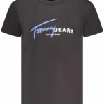 TOMMY HILFIGER SHORT SLEEVE T-SHIRT MEN BLACK