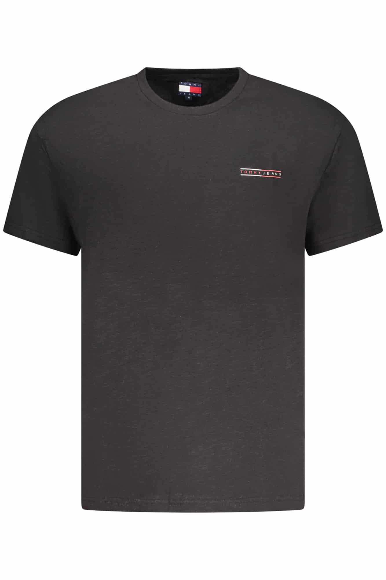 tommyhilfigert-shirtmanichecorteuomonero_1 TOMMY HILFIGER SHORT SLEEVE T-SHIRT MEN BLACK - Image 1