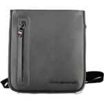 TOMMY HILFIGER MEN'S BLACK SHOULDER BAG