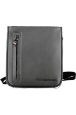 TOMMY HILFIGER MEN'S BLACK SHOULDER BAG