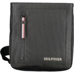TOMMY HILFIGER MEN'S BLACK SHOULDER BAG