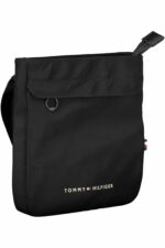 TOMMY HILFIGER MEN'S BLACK SHOULDER BAG - Image 3
