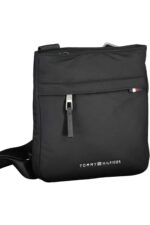 TOMMY HILFIGER MEN'S BLACK SHOULDER BAG - Image 3