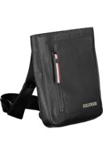 TOMMY HILFIGER MEN'S BLACK SHOULDER BAG - Image 3