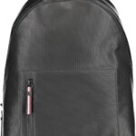 TOMMY HILFIGER MEN'S BLACK BACKPACK