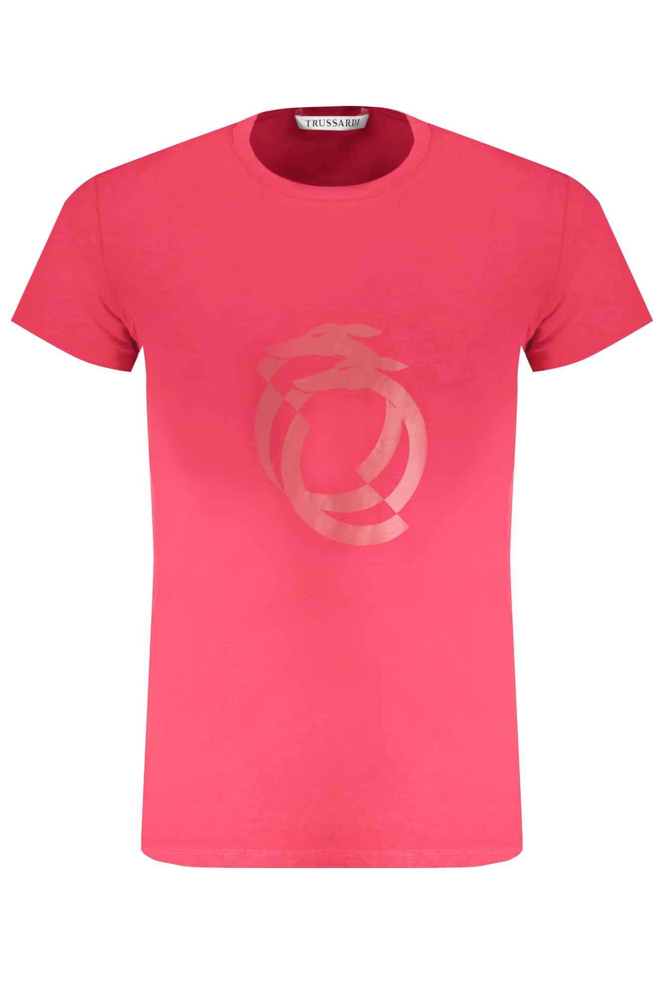 trussardit-shirtmanichecorteuomorosso_1 TRUSSARDI MEN'S SHORT SLEEVE T-SHIRT RED - Image 1