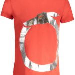 TRUSSARDI MEN'S SHORT SLEEVE T-SHIRT RED