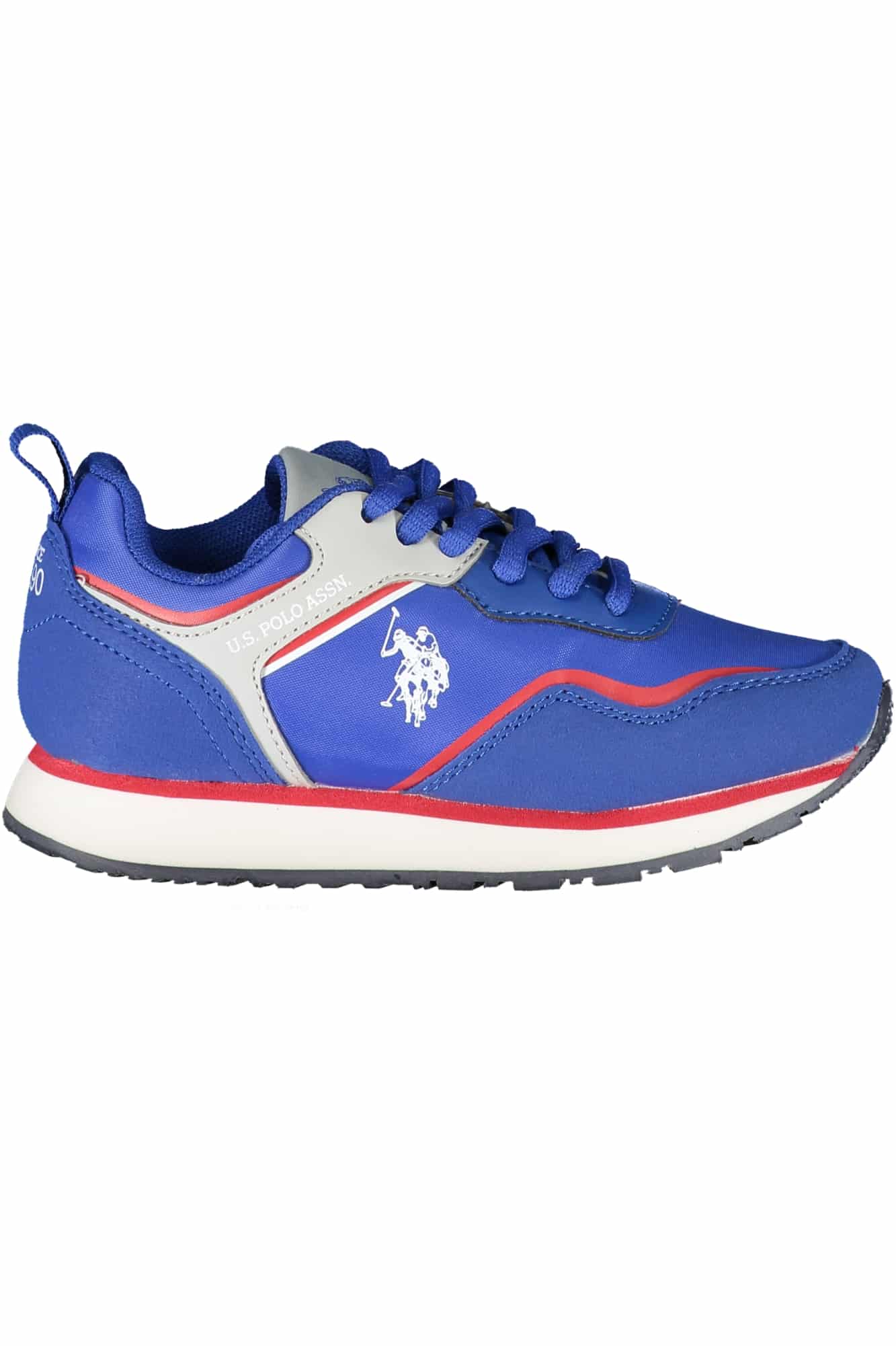 uspoloassncalzaturasportivabambinoblu_1 US POLO ASSN. BLUE SPORTS SHOES FOR CHILDREN - Image 1