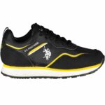 US POLO ASSN. BLACK CHILDREN'S SPORTS SHOES