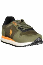US POLO ASSN. GREEN SPORTS SHOES FOR CHILDREN - Image 3