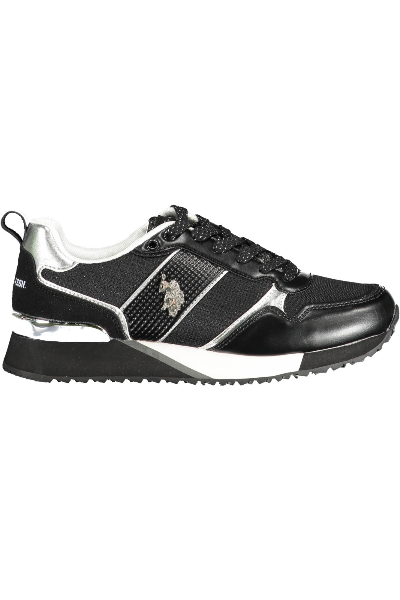 uspoloassncalzaturasportivadonnabianco_1 US POLO ASSN. WHITE WOMEN'S SPORTS SHOES - Image 1