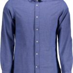 US POLO ASSN. MEN'S BLUE LONG-SLEEVED SHIRT