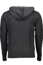 US POLO ASSN. MEN'S BLACK CARDIGAN - Image 2