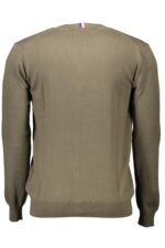 US POLO ASSN. MEN'S GREEN CARDIGAN - Image 2