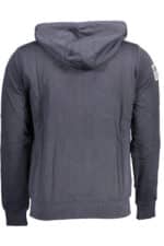 US POLO ASSN. MEN'S BLUE ZIP-UP SWEATSHIRT - Image 2