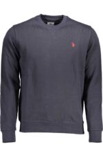 US POLO ASSN. MEN'S BLUE ZIP-UP SWEATSHIRT