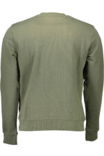 US POLO ASSN. MEN'S GREEN ZIP-UP SWEATSHIRT - Image 2