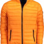 US POLO ASSN. MEN'S ORANGE JACKET
