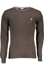 US POLO ASSN. MEN'S BROWN SWEATER