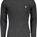 US POLO ASSN. MEN'S BLACK SWEATER