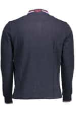 US POLO ASSN. MEN'S LONG-SLEEVED POLO SHIRT, BLUE - Image 2