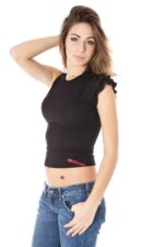 ZUELEMENTS WOMEN'S SHORT SLEEVE T-SHIRT BLACK - Image 2