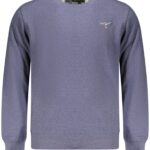 MILITARY ACADEMY MEN'S BLUE ZIP-UP SWEATSHIRT