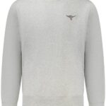 MILITARY ACADEMY MEN'S ZIP-UP SWEATSHIRT, GREY
