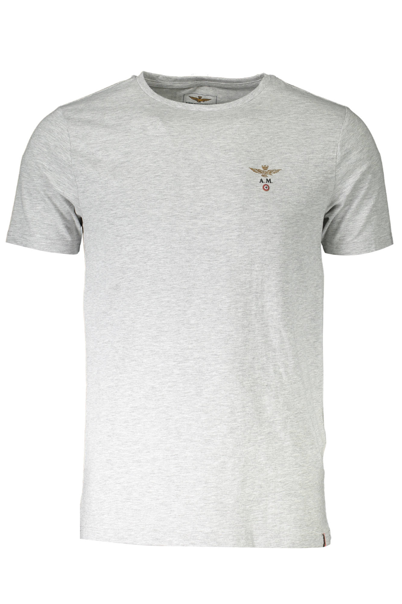 aeronauticamilitaret-shirtesternabileuomogrigio_1 AERONAUTICA MILITARE MEN'S OUTDOOR T-SHIRT GREY - Image 1