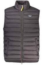 ARMATA DI MARE MEN'S BLACK SLEEVELESS JACKET