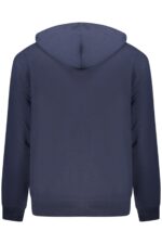 CALVIN KLEIN MEN'S BLUE ZIP-UP SWEATSHIRT - Image 2