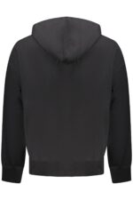 CALVIN KLEIN MEN'S BLACK ZIP-UP SWEATSHIRT - Image 2